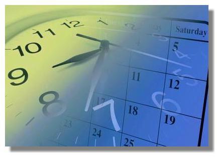 Composite of Clock and Calendar